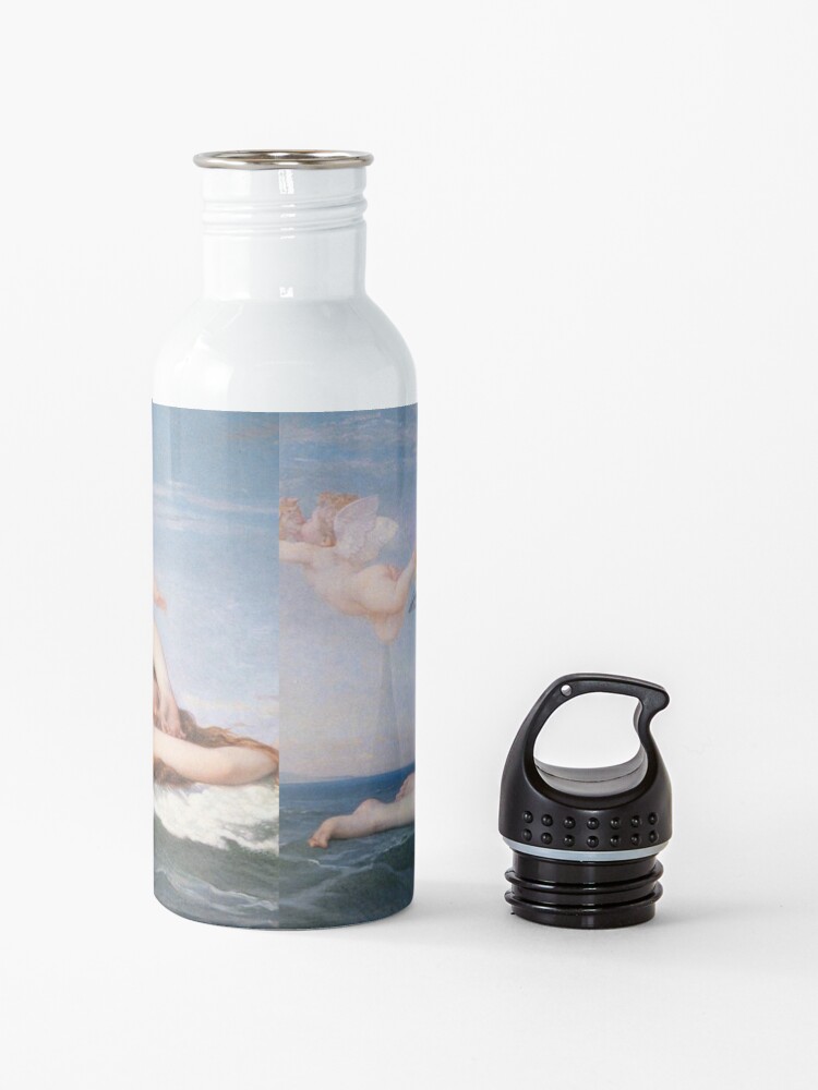 Alternate view of The #Birth of #Venus, Alexandre Cabanel 1875 #TheBirthofVenus #BirthofVenus Water Bottle