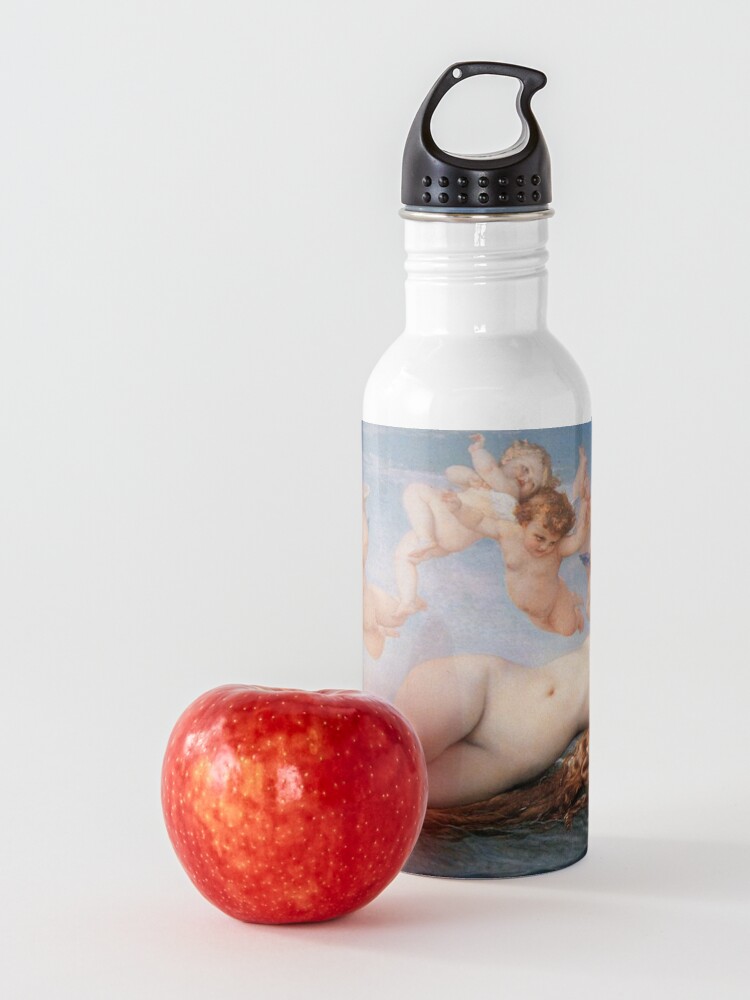 Alternate view of The #Birth of #Venus, Alexandre Cabanel 1875 #TheBirthofVenus #BirthofVenus Water Bottle
