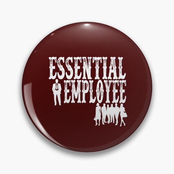 Item preview, Essential Employee Funny Ideas And Illustration designed and sold by cutitoutsir.