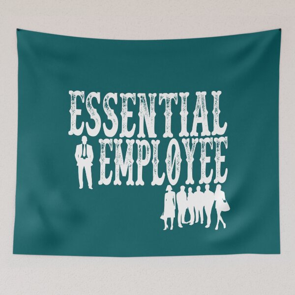 Item preview, Essential Employee Funny Ideas And Illustration designed and sold by cutitoutsir.