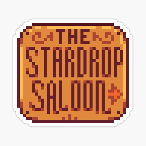 Aperçu de l'œuvre Stardew Valley - Le Stardrop Saloon créée et vendue par PopDia.
