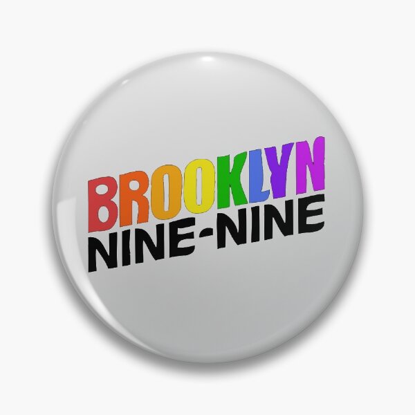 Item preview, Rainbow Brooklyn Nine-Nine Logo designed and sold by Lucy Genda.