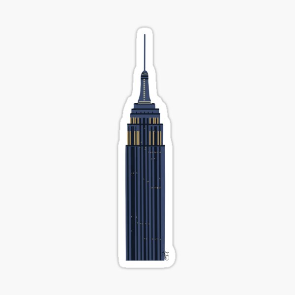 Empire State Building Sticker