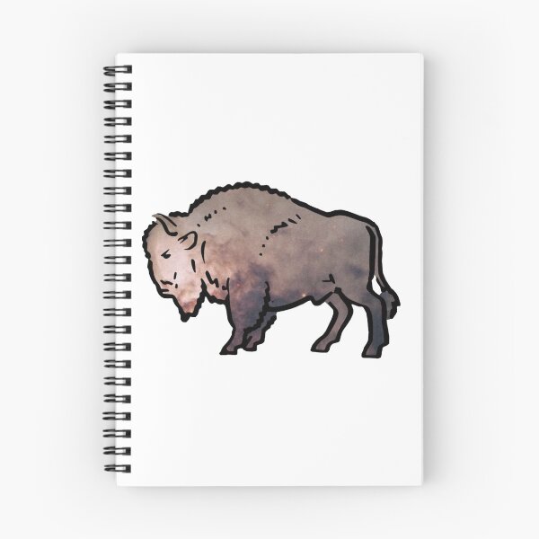 Item preview, Dark Sky Pastel Bison Sticker designed and sold by Mountainman420.