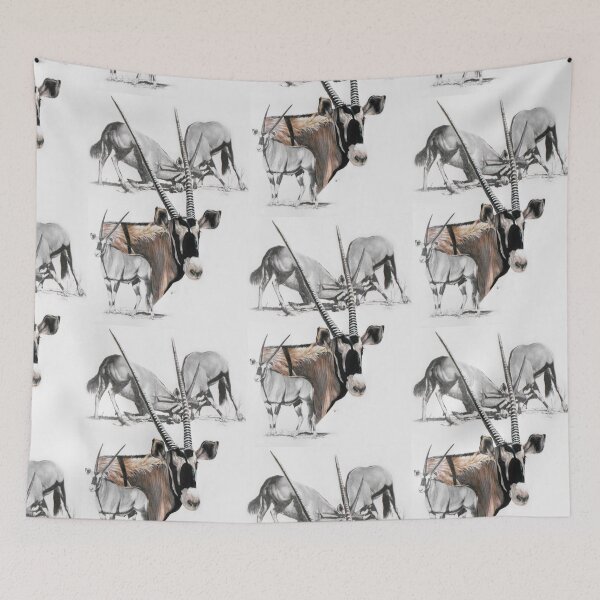 Item preview, Gemsbok Collage designed and sold by BarbBarcikKeith.