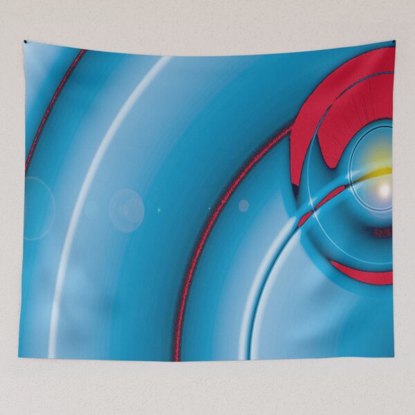 Item preview, Rhythmic Blue Intensity designed and sold by Burtoncolorado.