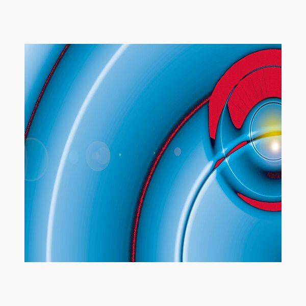 Item preview, Rhythmic Blue Intensity designed and sold by Burtoncolorado.