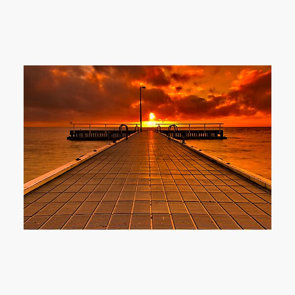 "St Leonards Sunrise" Photographic Print