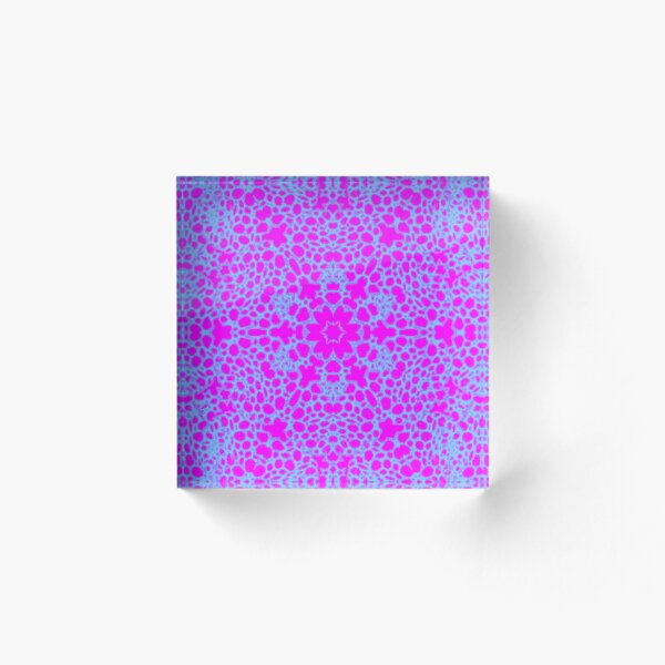 Item preview, Retro 60's Floral Blue Pink designed and sold by PageDesigns.