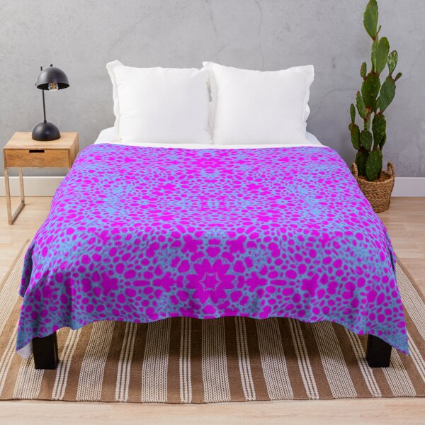 Item preview, Retro 60's Floral Blue Pink designed and sold by PageDesigns.