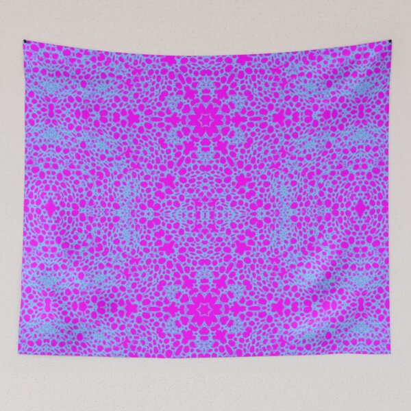 Item preview, Retro 60's Floral Azul Rosa designed and sold by PageDesigns.