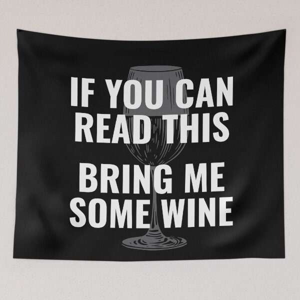 Item preview, Wine lover | If you can read this Bring me some wine  designed and sold by ElevenVoid.