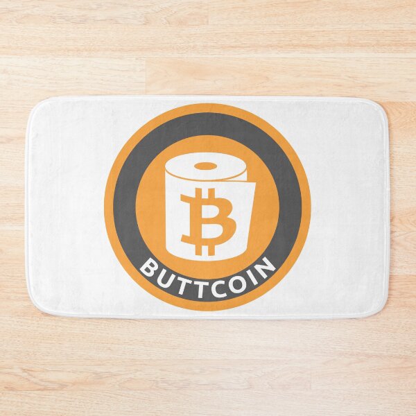 Item preview, Buttcoin Quarantine Toilet Paper Panic Buying Hoarding Joke designed and sold by MerchStudy.