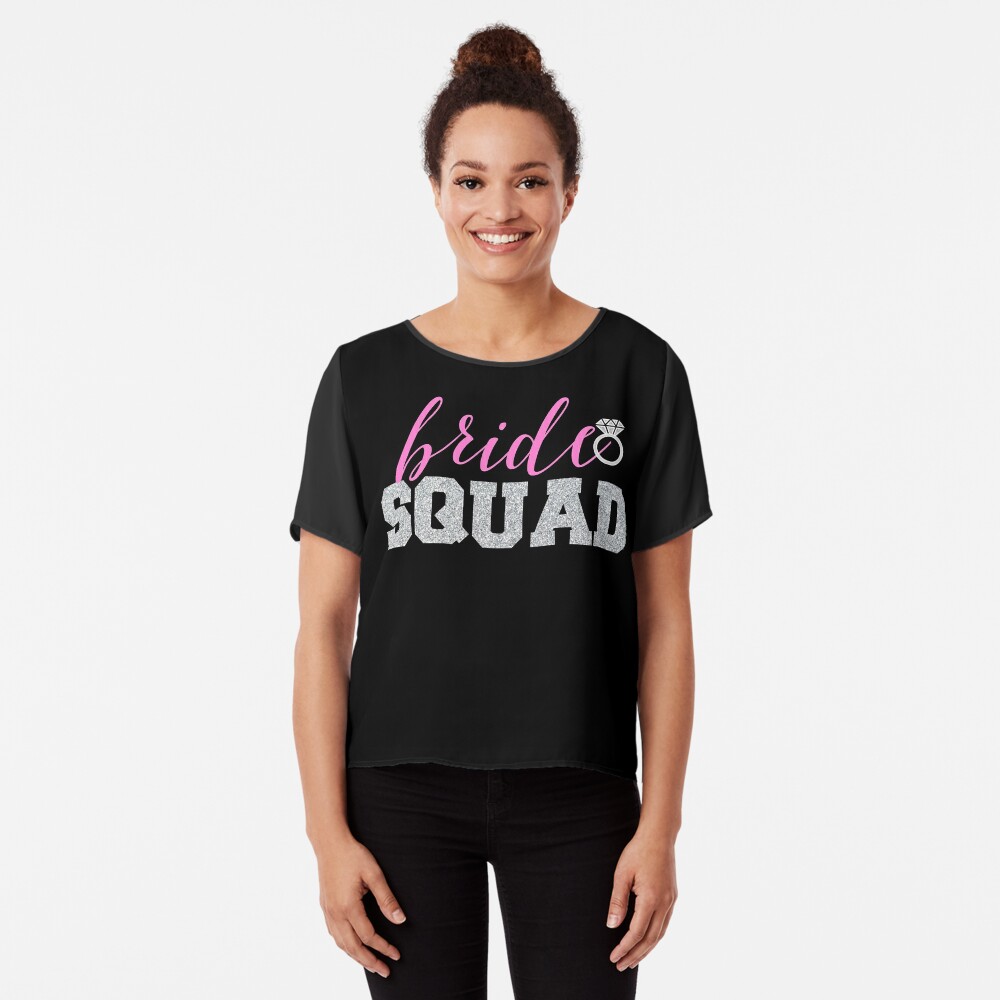 Team Bride Silver Foiled T-Shirt