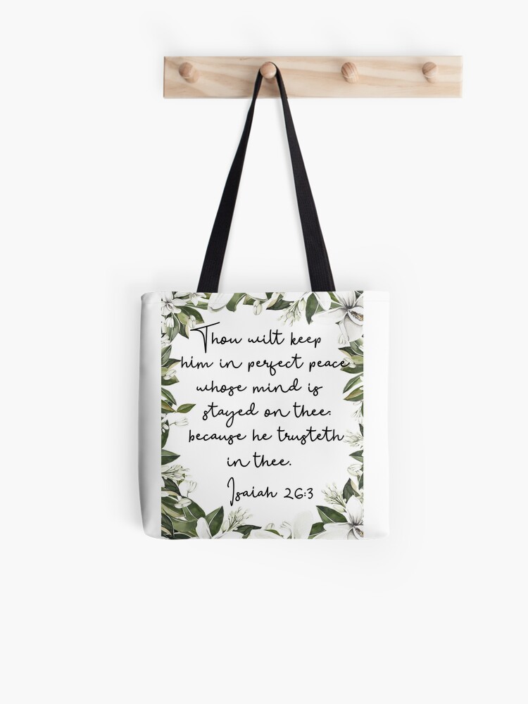 Perfect Peace {Tote Bag} Perfect Peace {Tote Bag}
