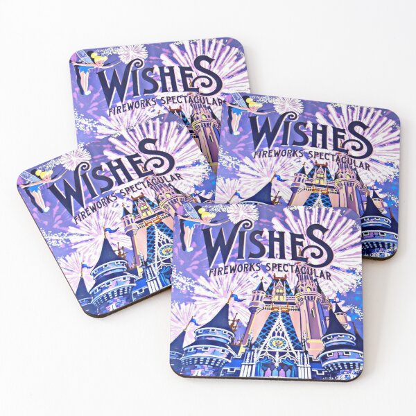 Item preview, Wishes! Nighttime Spectacular Poster designed and sold by SoggyCheeseFry.