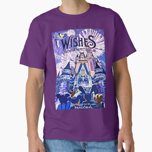 Item preview, Wishes! Nighttime Spectacular Poster designed and sold by SoggyCheeseFry.