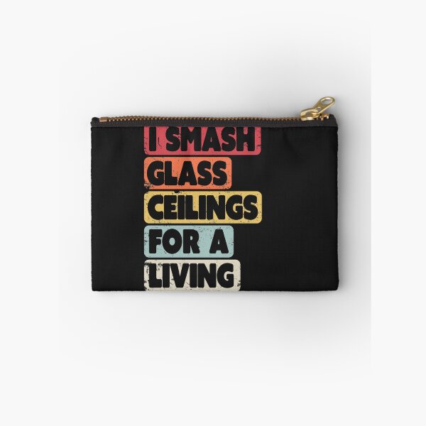 Item preview, Smash Glass Ceilings, Gender Pay Gap Design. Feminist Tee. designed and sold by PackAPunch.