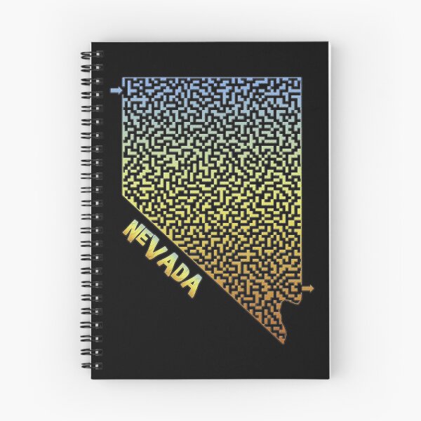 Item preview, Nevada State Outline Maze & Labyrinth designed and sold by gorff.