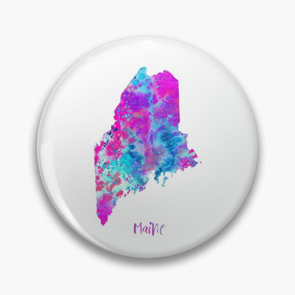 Item preview, Maine  designed and sold by Rosaliartbook.