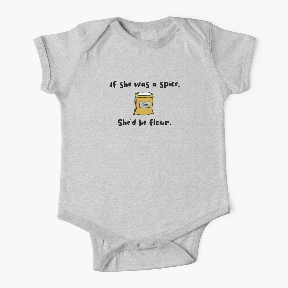 If She Was A Spice - Bob's Burgers Design Baby One-Piece