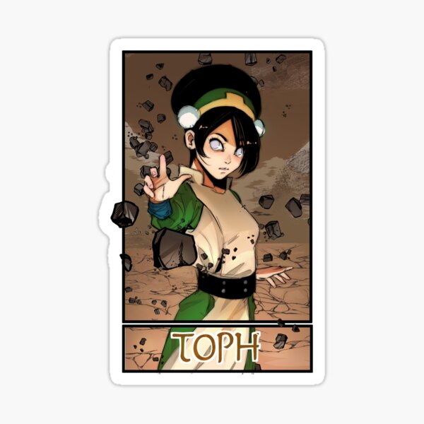 Avatar - Toph Sticker – Hype Current