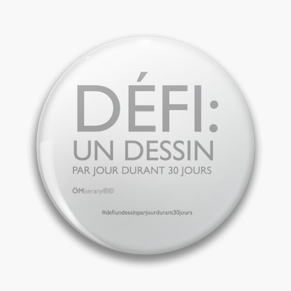 Défi Design ÖMiserany® Manon Miserany© Badge