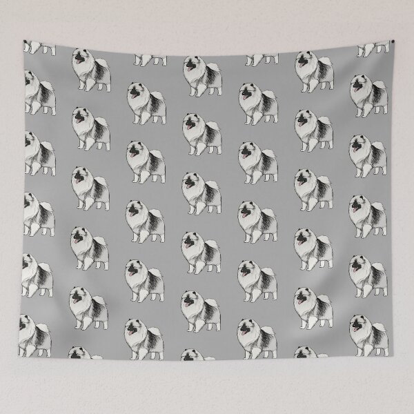 Item preview, Keeshond Cartoon Dog designed and sold by Jenn Inashvili.