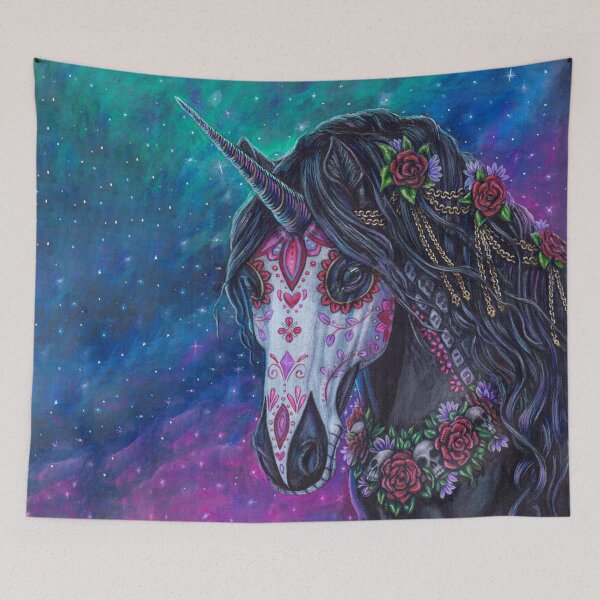 Item preview, Unicorn of the Dead designed and sold by Monica Ravenwolf.
