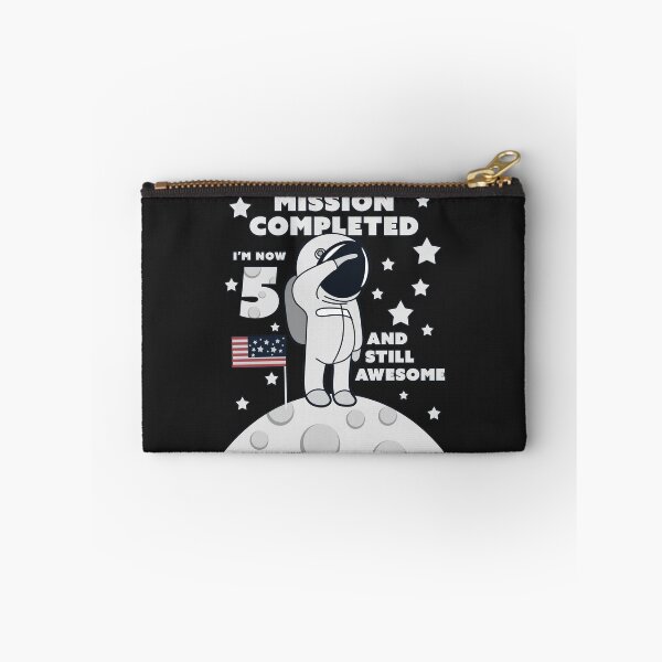 Item preview, Kids 5th Birthday, 5 Year Old Print. Astronaut, Mission Completed Graphic designed and sold by PackAPunch.