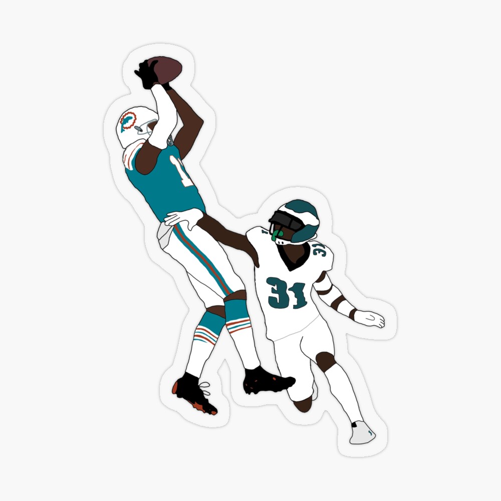 Miami Dolphins Tyreek Hill Sticker for Sale by phinsup