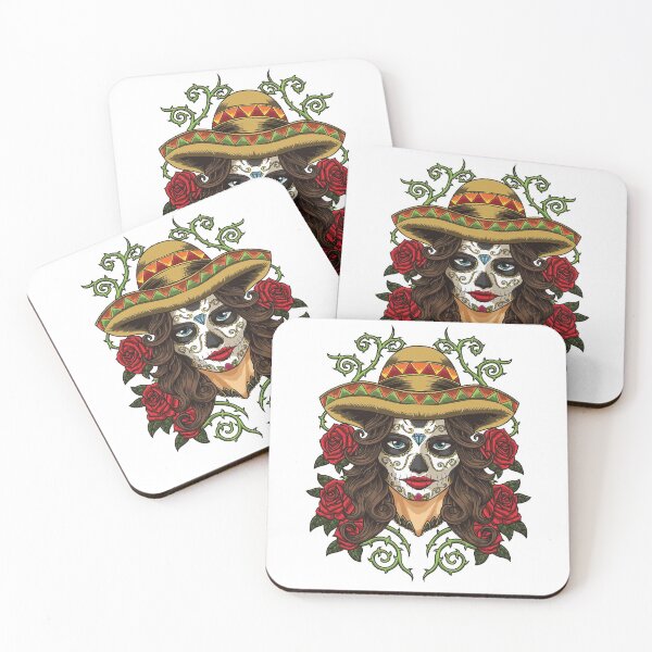 Item preview, La Calavera Catrina Lady Of The Dead designed and sold by PrinceDesigns.