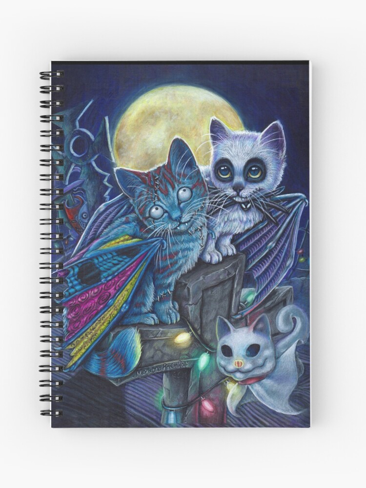 Thumbnail 1 of 3, Journal, Jack Purrington and Sally Scratches designed and sold by MoniWolf.