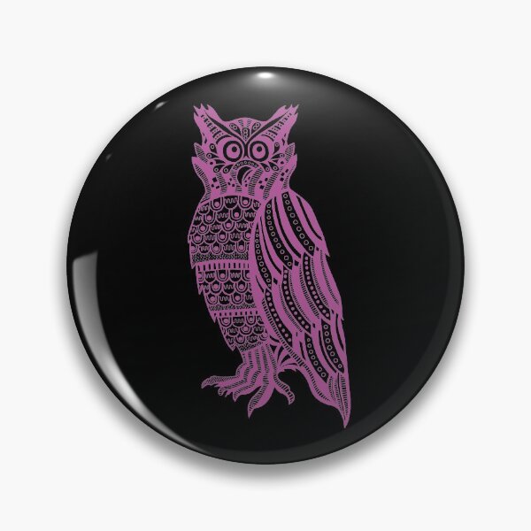 Item preview, Life's A Hoot Alone - Melon on Black designed and sold by ReviveMind.