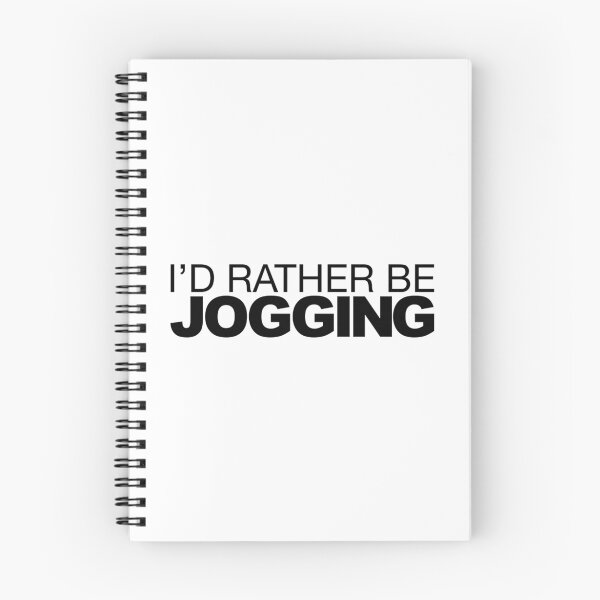 Item preview, I'd rather be Jogging designed and sold by LudlumDesign.