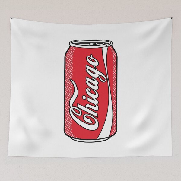 Item preview, Chicago pop (not soda) designed and sold by Shayli Kipnis.