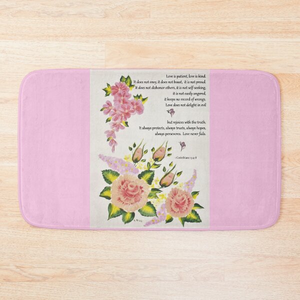 Item preview, 1st Corinthians 13 with Roses designed and sold by Vallee Rose.