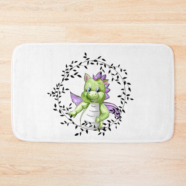 Item preview, Dragon in wreath designed and sold by WiMGcreative.