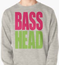 Bass Head (magenta/neon green) Pullover