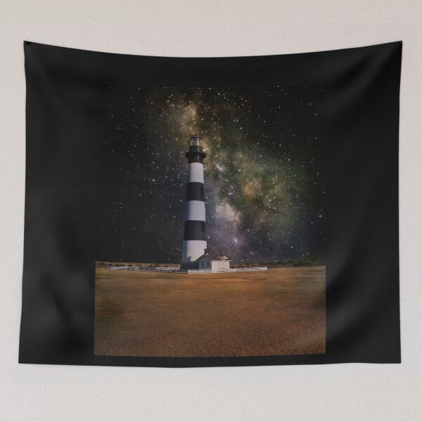 Item preview, Starry Night at Bodie Island Lighthouse designed and sold by Kathy Weaver.
