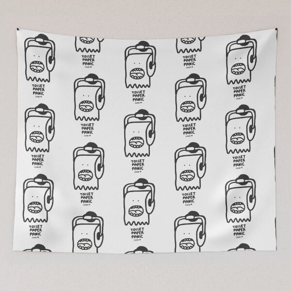 Item preview, Toilet paper panic covid 19 toilet paper survivor  designed and sold by Tropical Blood.