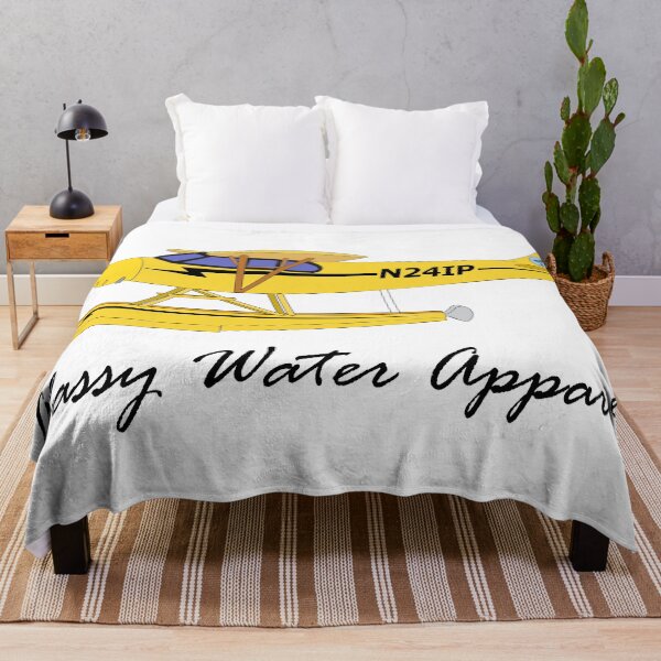 Item preview, Piper Cub on Floats "Glassy Water Apparel" designed and sold by NeckNech.