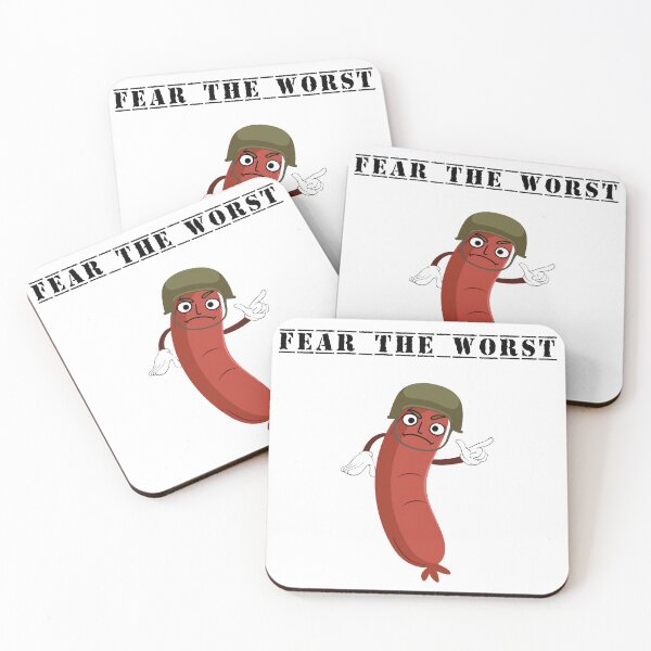 Item preview, Fear the worst white designed and sold by AxzoGerman.