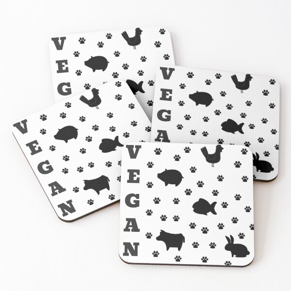 Item preview, Vegan for animals designed and sold by Karina Rojas.
