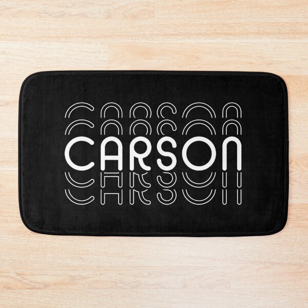 Item preview, Name Carson in Black and White Style designed and sold by Time-is-Money.