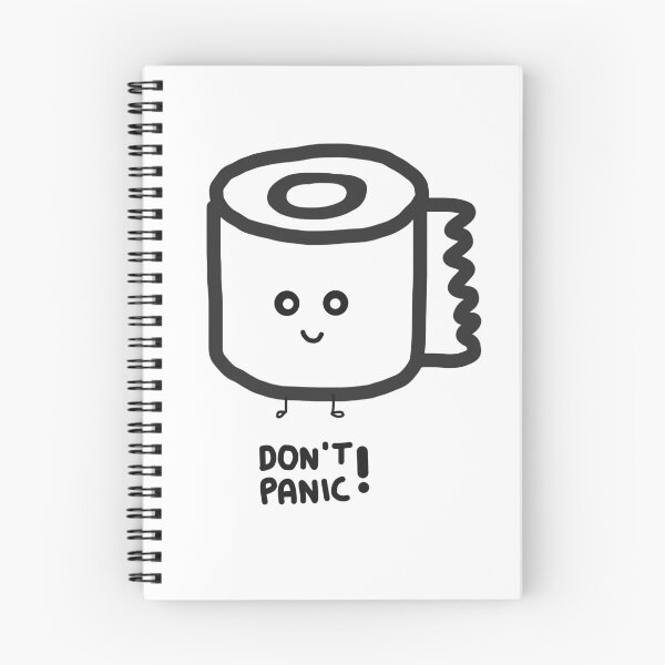 Item preview, Don’t panic toilet paper crisis covid 19  designed and sold by Tropical Blood.