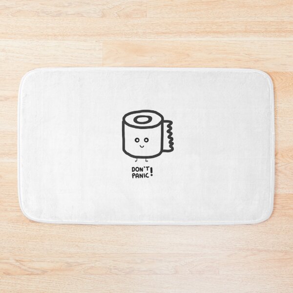 Item preview, Don’t panic toilet paper crisis covid 19  designed and sold by Tropical Blood.