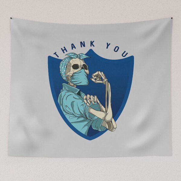 Item preview, thank you to our front line, medical team designed and sold by cat poe.
