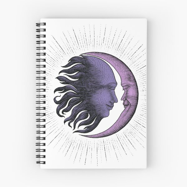 Item preview, Vintage Sun & Moon  designed and sold by Mystikos Art.