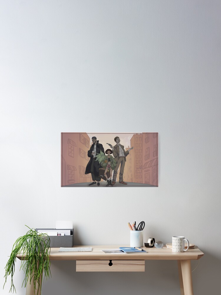 Thumbnail 2 of 3, Poster, The Professional designed and sold by cloudofcaesar.